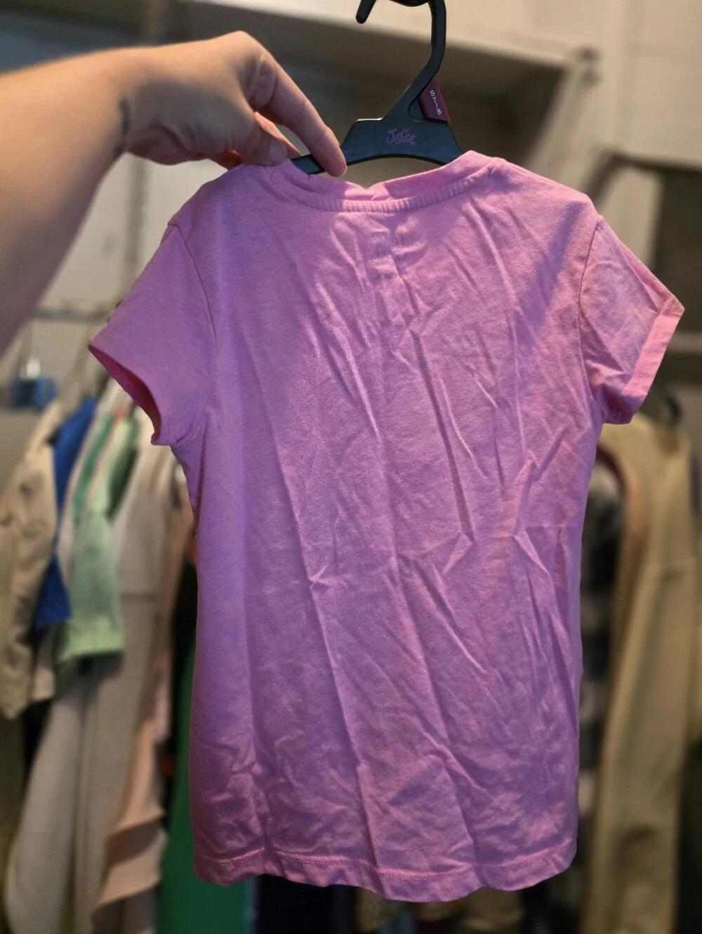 Falls Creek Girls Pink Horse T-Shirt